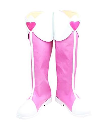 プリキュア 芙羽 ここね cos靴 サイズ：24材質：PU
